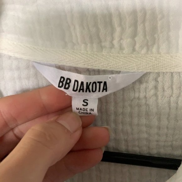 BB DAKOTA White On The Go Jacket - Picture 6 of 7